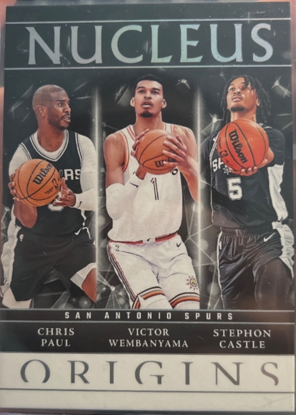 Chris Paul / Victor Wembanyama / Stephon Castle