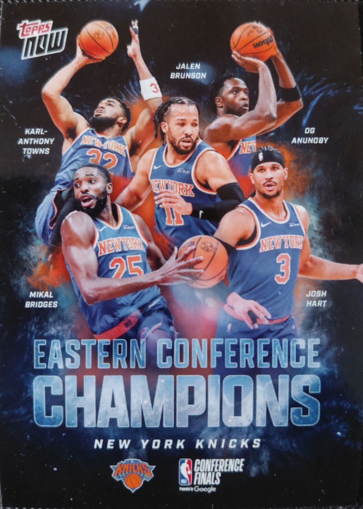 Jalen Brunson / Karl-Anthony Towns / OG Anunoby / Mikal Bridges / Josh Hart