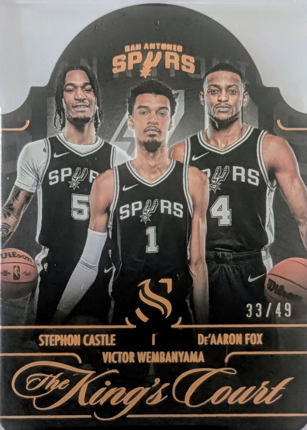 Stephon Castle, Victor Wembanyama, De'Aaron Fox