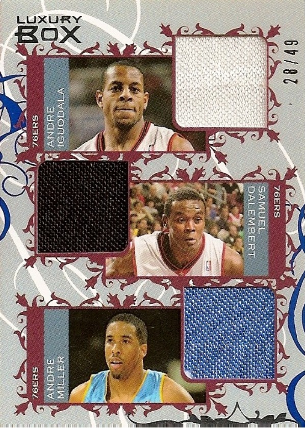 Andre Iguodala / Samuel Dalembert / Andre Miller