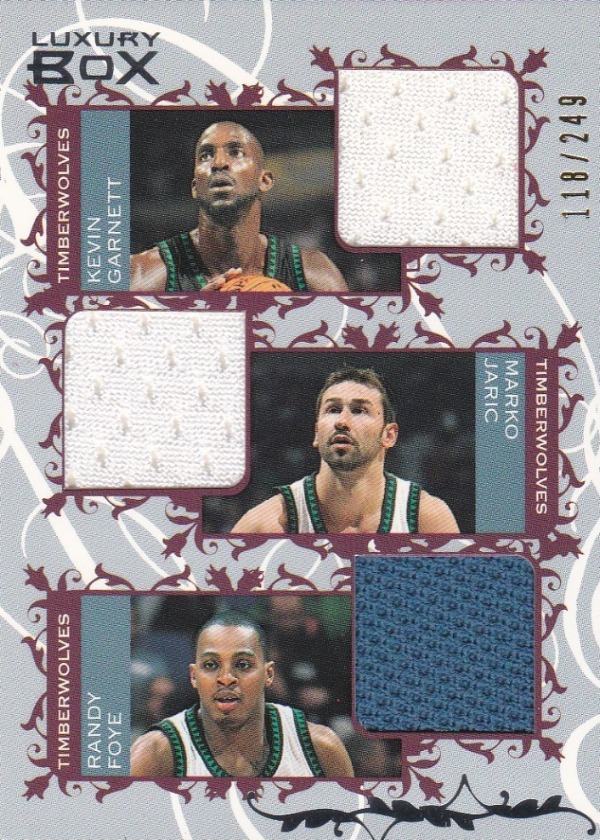 Kevin Garnett / Marko Jaric / Randy Foye