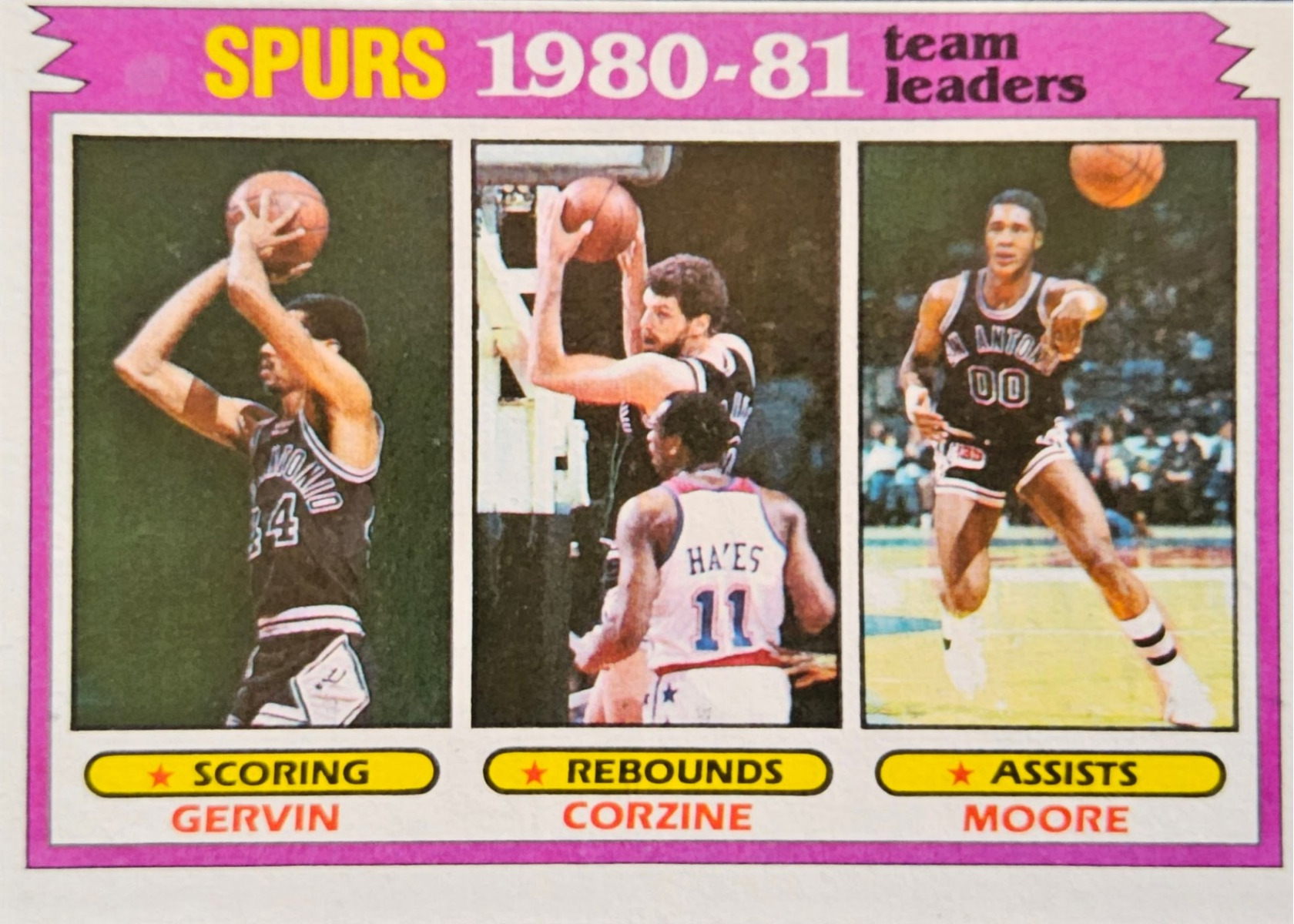 George Gervin / Dave Corzine / Johnny Moore