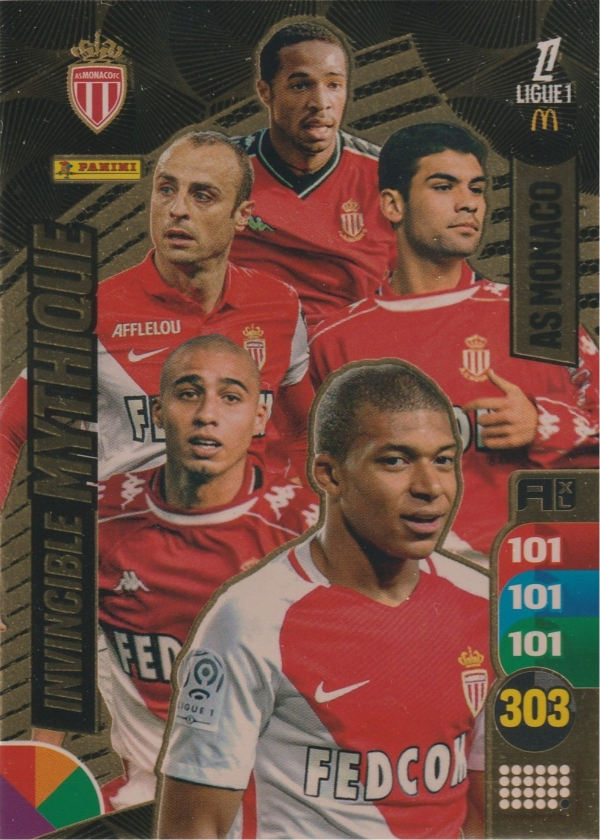 Thierry Henry / Dimitar Berbatov / Rafael Marquez / David Trezeguet / Kylian Mbappé