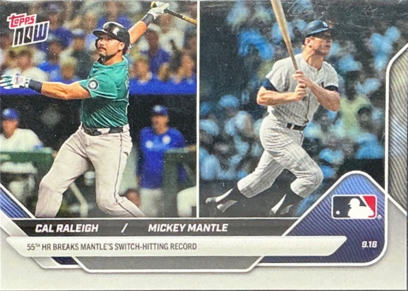 Cal Raleigh / Mickey Mantle