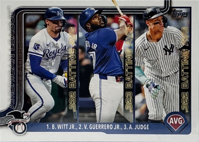 B. Witt Jr / V. Guerrero Jr / A. Judge