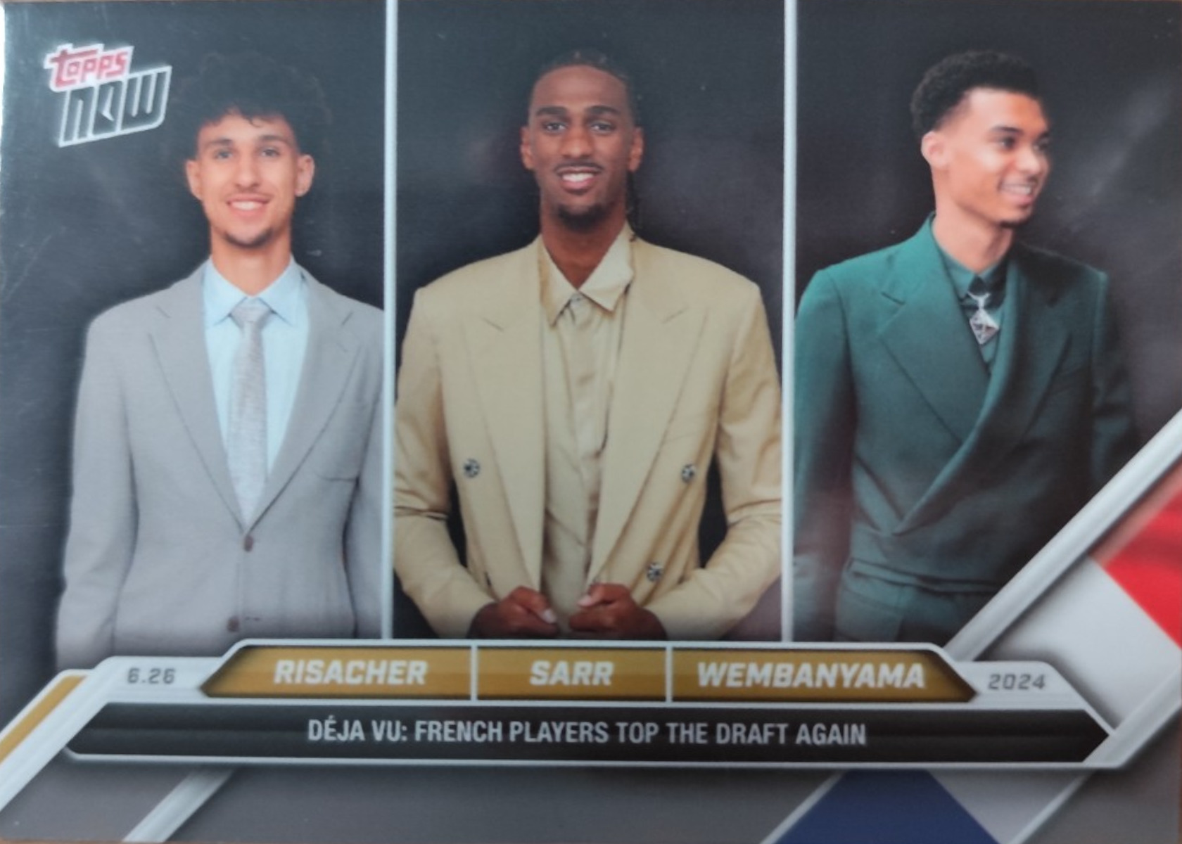 Zaccharie Risacher / Alex Sarr / Victor Wembanyama