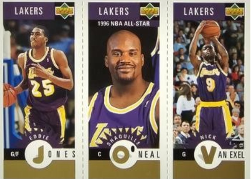 Eddie Jones / Shaquille O'Neal / Nick Van Exel