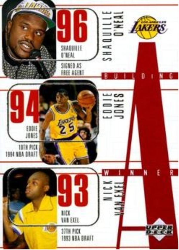 Shaquille O'Neal / Eddie Jones / Nick Van Exel / Cedric Ceballos / Kobe Bryant