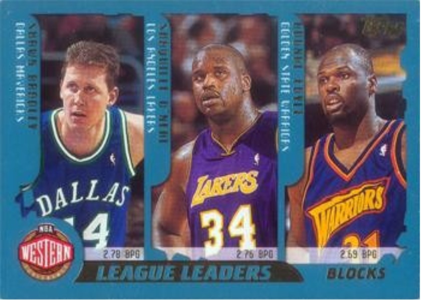 Shawn Bradley / Shaquille O'Neal / Adonal Foyle / Theo Ratliff / Jermaine O'Neal / Dikembe Mutombo