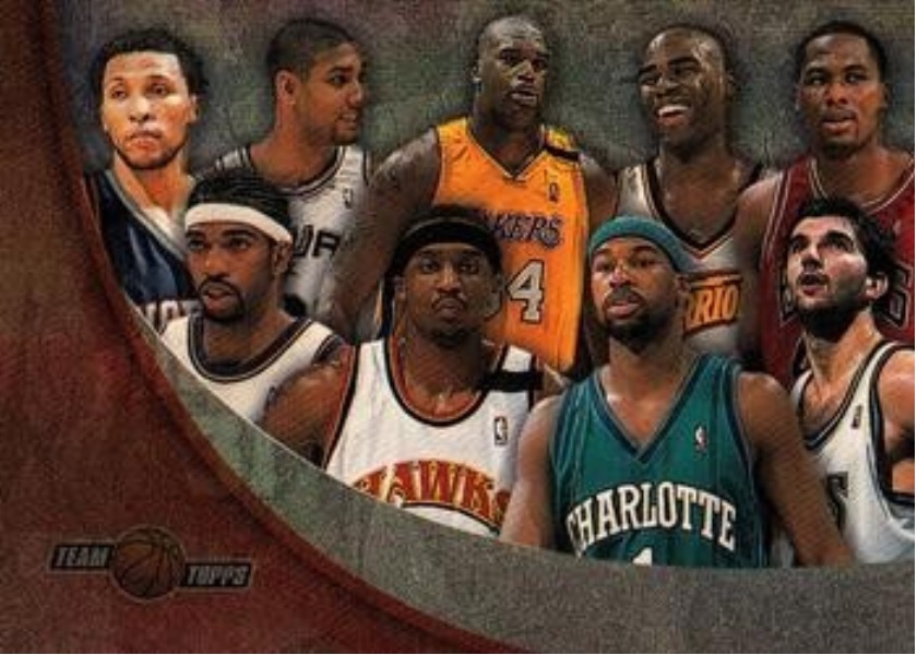 Shaquille O'Neal / Tim Duncan / Antawn Jamison / Jason Terry / Baron Davis / Elton Brand / Peja Stojakovic / Richard Hamilton / Shawn Marion