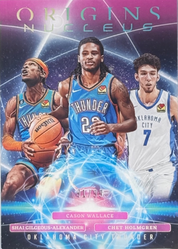 Cason Wallace / Shai Gilgeous-Alexander / Chet Holmgren