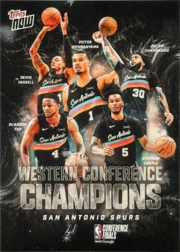 Victor Wembanyama / Julian Champagnie / Devin Vassell / De'Aaron Fox / Stephon Castle