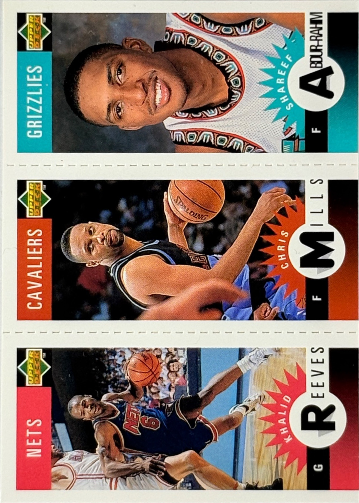 Shareef Abdur-Rahim / Chris Mills / Khalid Reeves