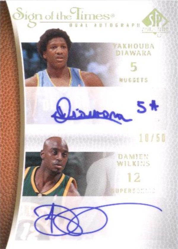 Yakhouba Diawara & Damien Wilkins 