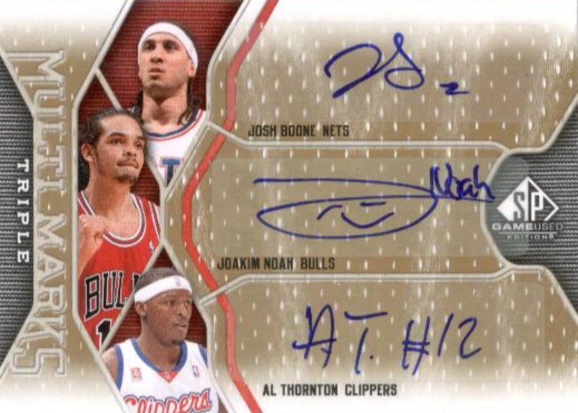 Joakim Noah & Josh Boone & Al Thornton