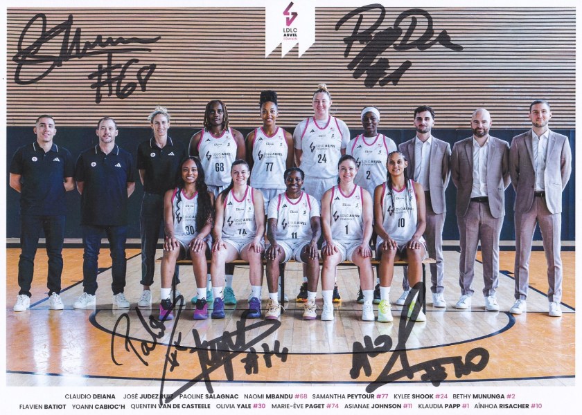 Roster LDLC ASVEL Féminin 2026-27