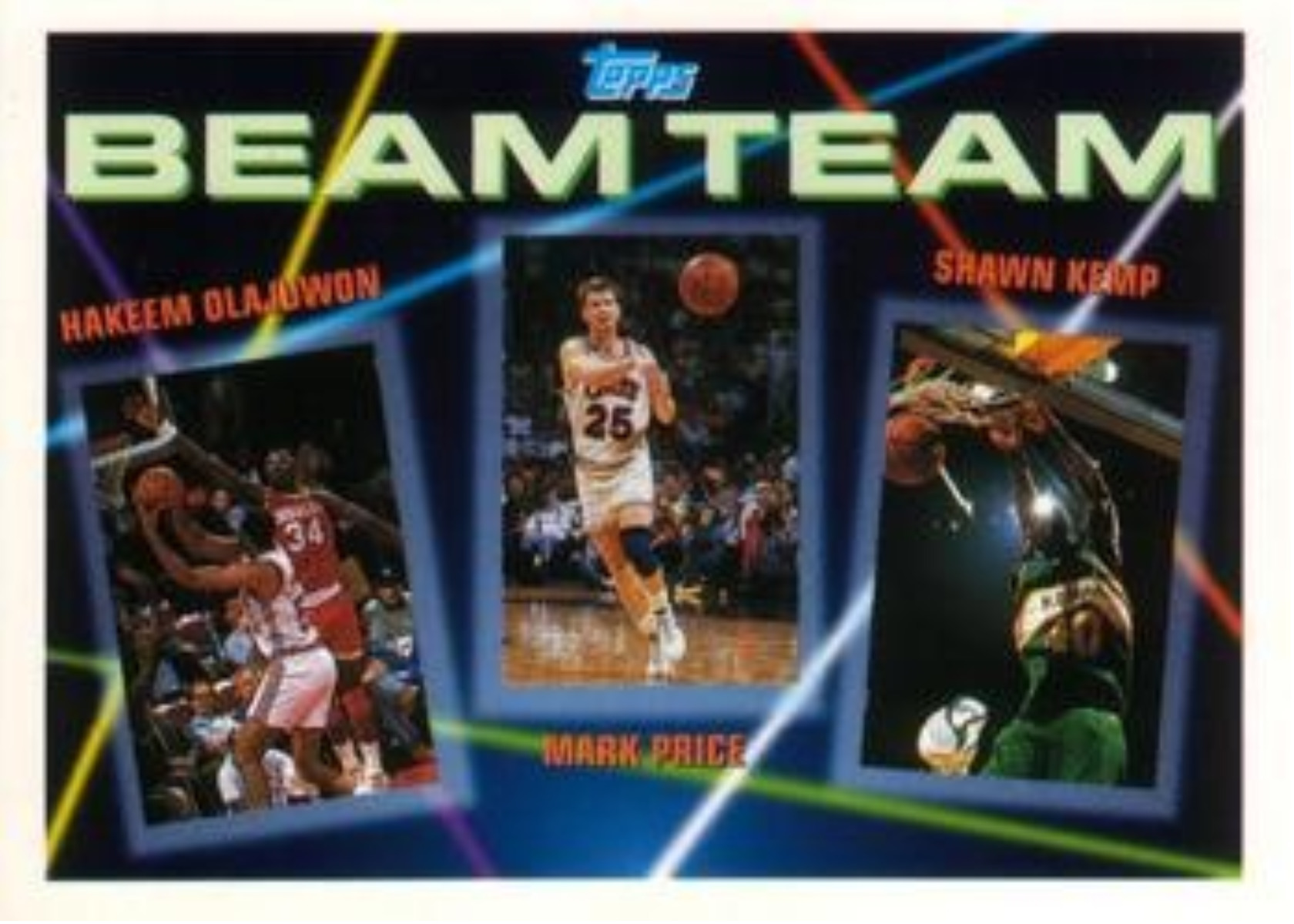 Hakeem Olajuwon / Shawn Kemp / Mark Price
