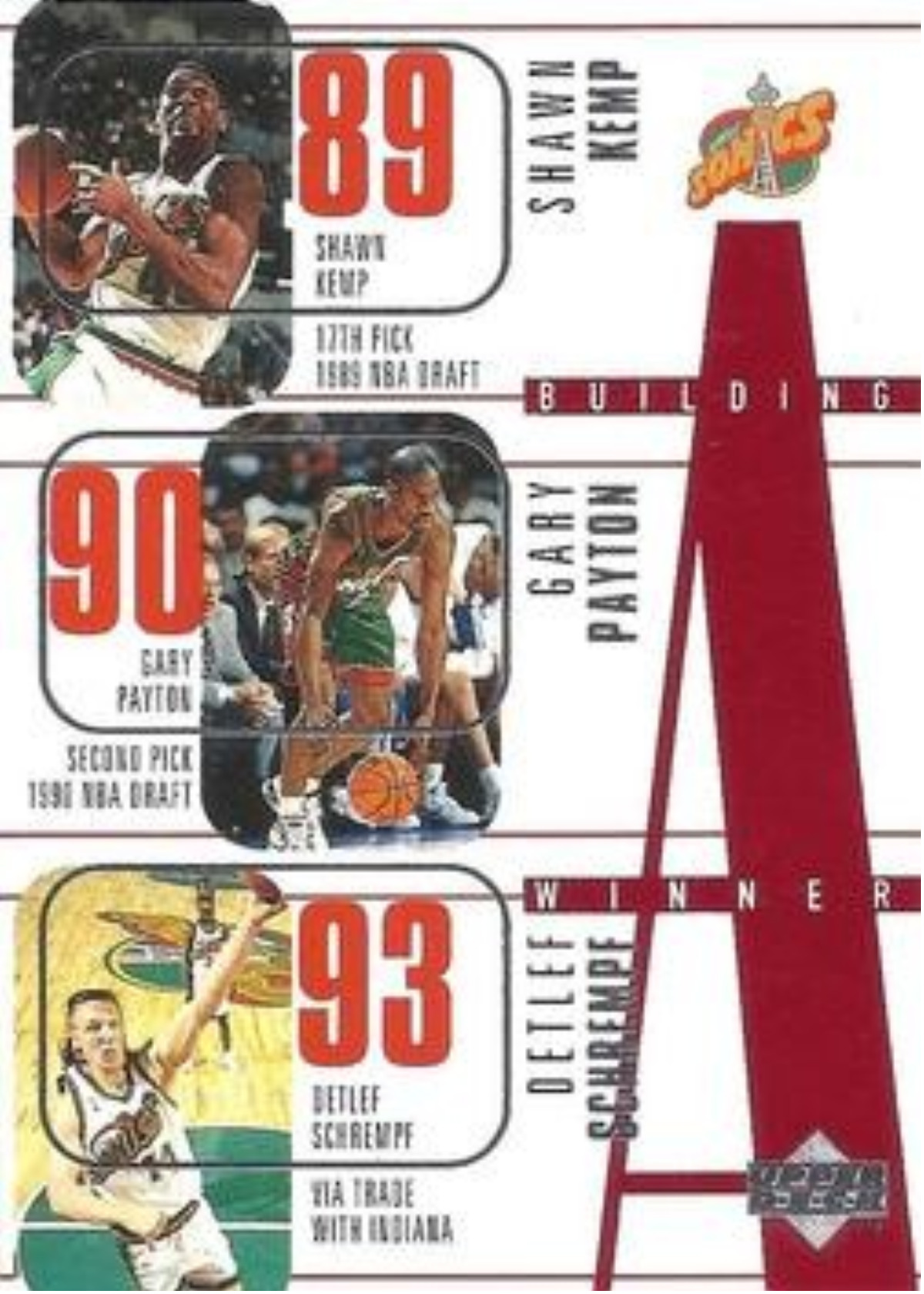 Shawn Kemp / Gary Payton / Detlef Schrempf / Hersey Hawkins / Sam Perkins