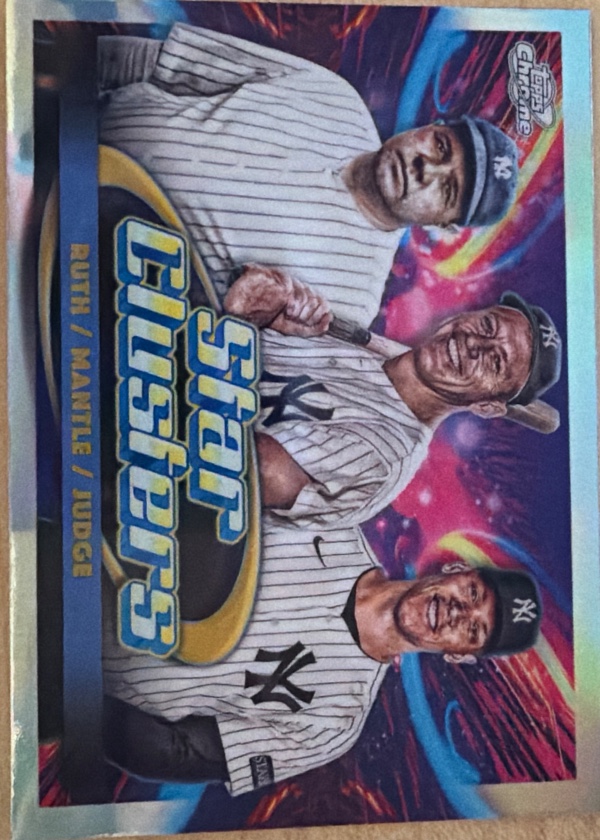 Babe Ruth / Mickey Mantle / Aaron Judge