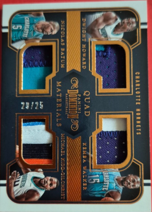 Dwight Howard / Nicolas Batum / Michael Kidd-Gilchrist / Kemba Walker