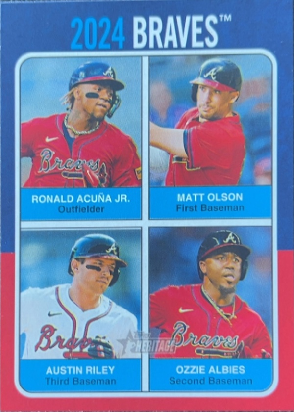 Ronald Acuña Jr. / Matt Olson / Austin Riley / Ozzie Albies