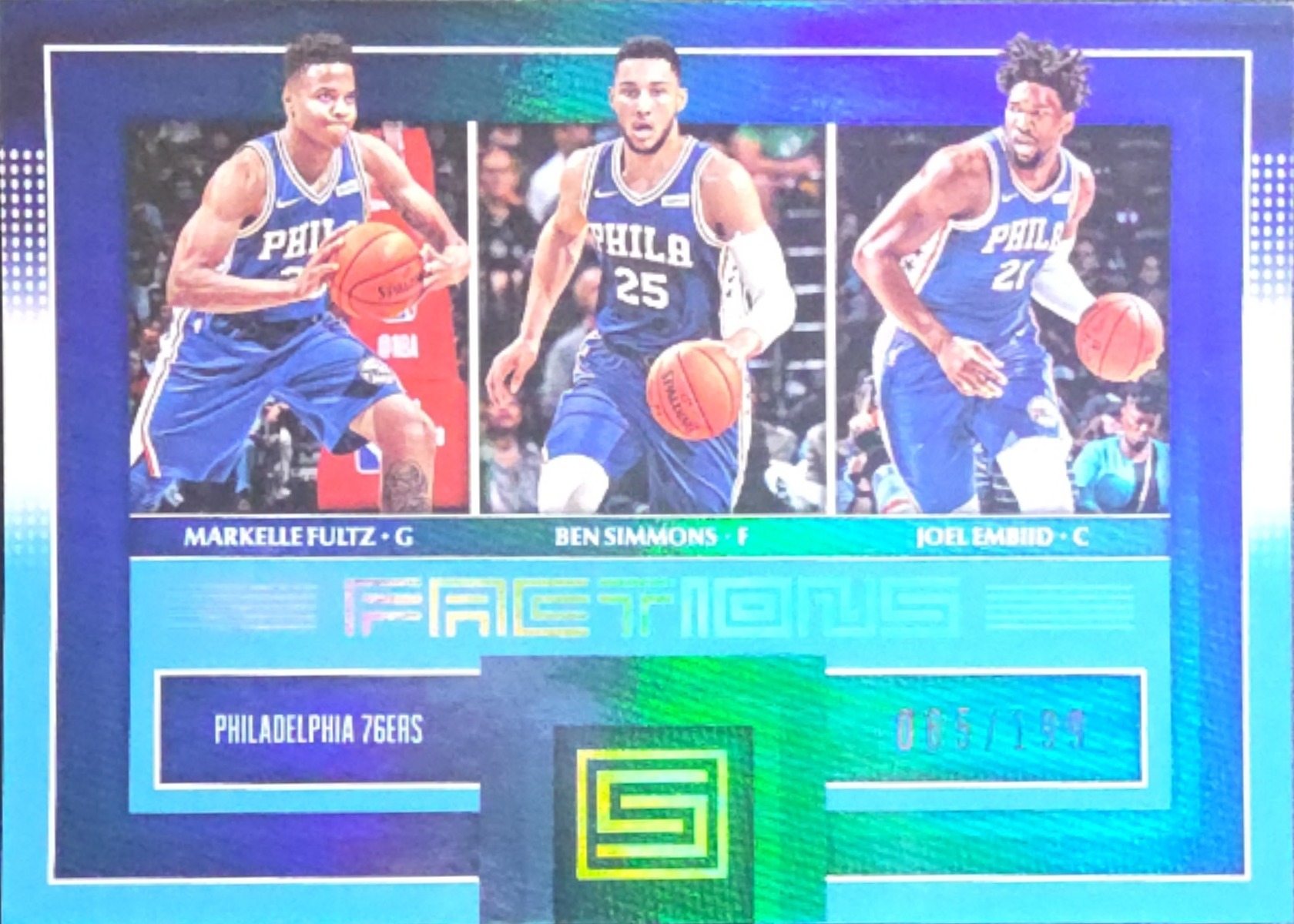 Markelle Fultz / Ben Simmons / Joel Embiid