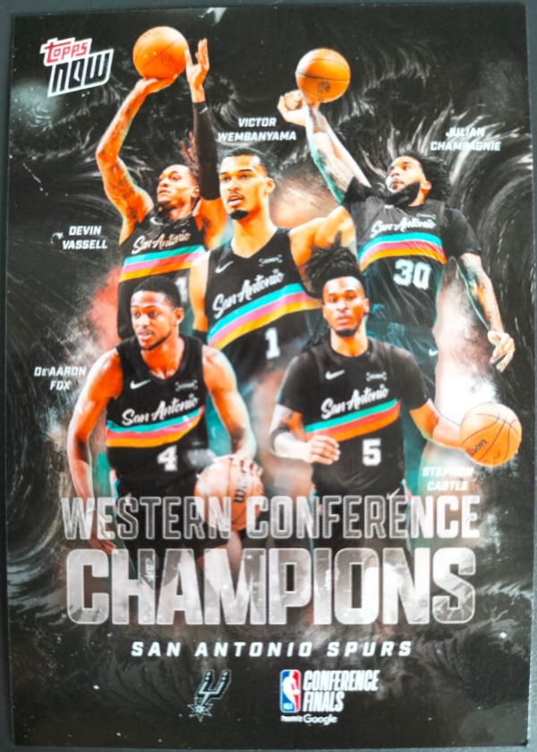 Victor Wembanyama / Devin Vassell / De'Aaron Fox / Julian Champagnie / Stephen Castle