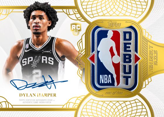 NBA Debut Patch Autographs