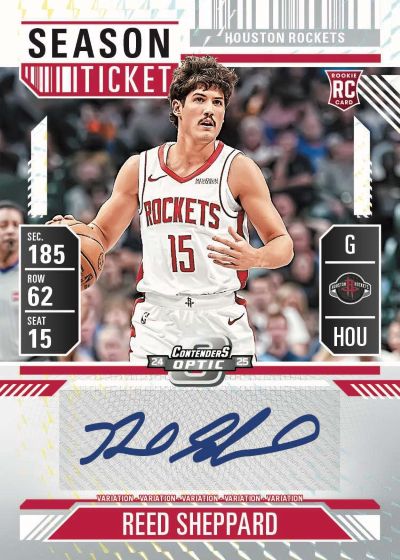 Rookie Season Ticket Autographs